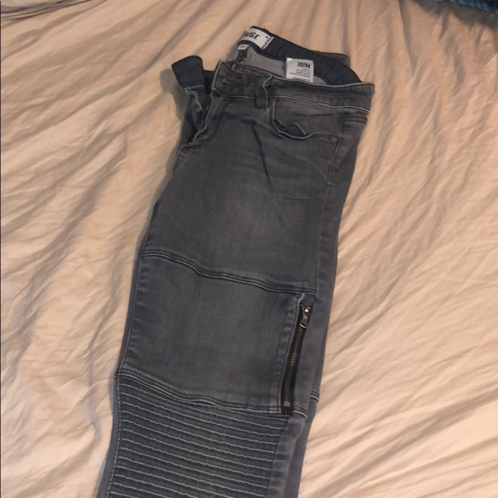 Paige moto jeans